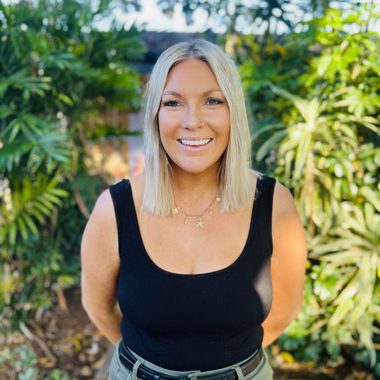 Year 5/6 teacher smiling