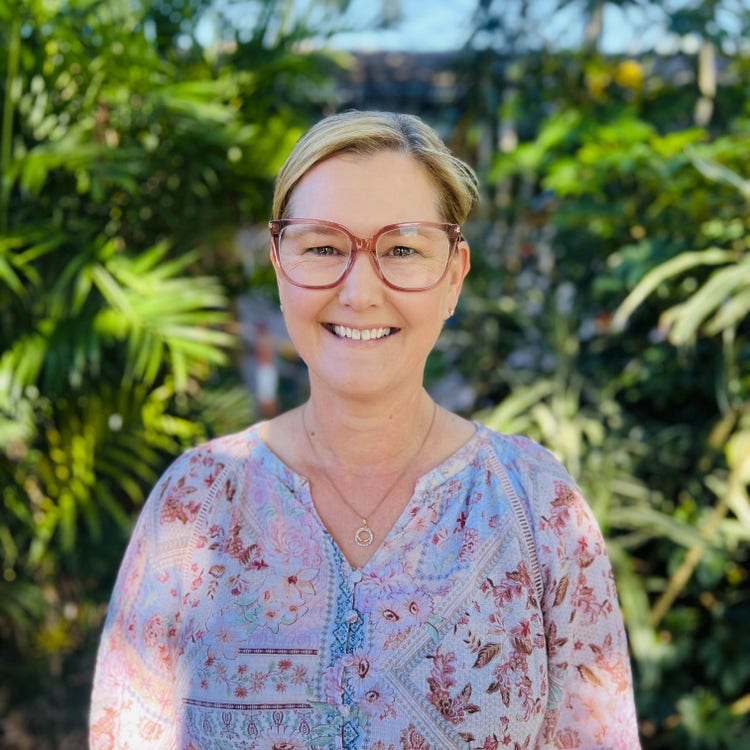 School administrative manager smiling