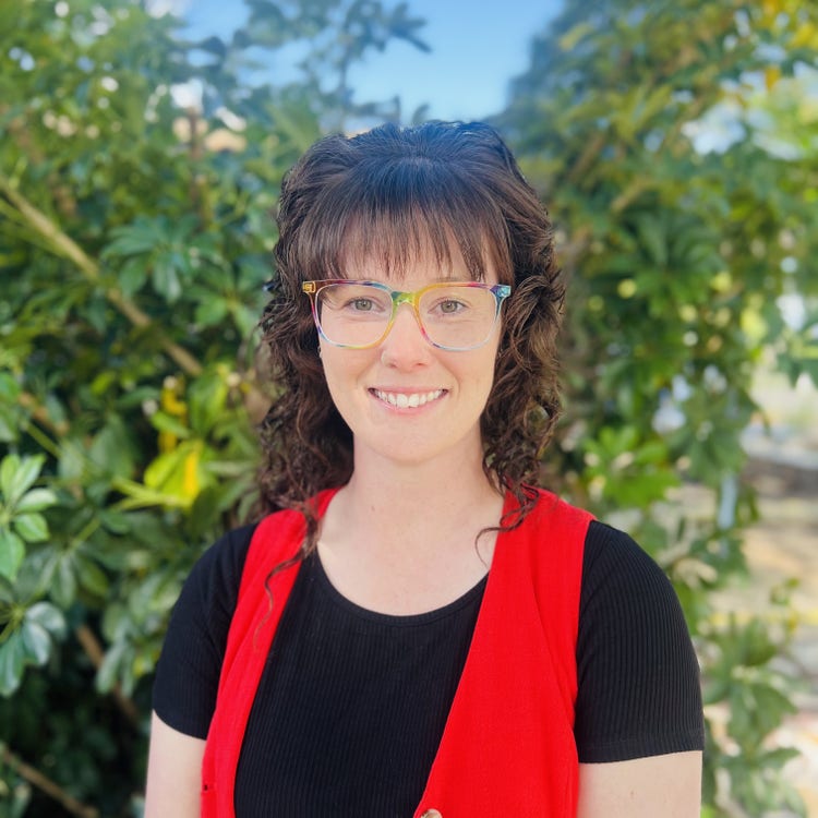 APCI teacher smiling