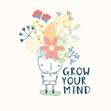 The Grow your mind logo